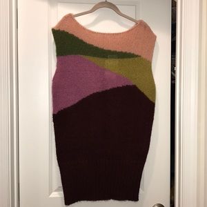 Free People NWT sweater tunic dress medium MED